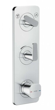 AXOR - Citterio C Termostatická baterie pod omítku, pro 2 spotřebiče, chrom 49701000