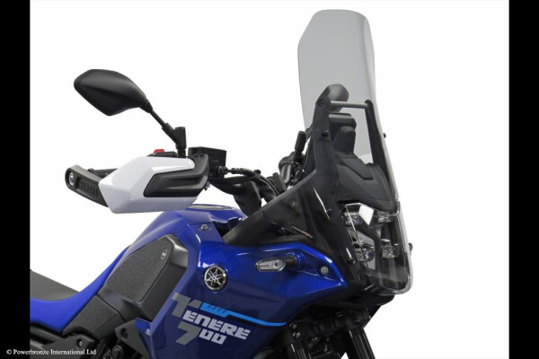 Yamaha Tenere 700 25-26 Turistické plexi Powerbronze 400mm - jantarová