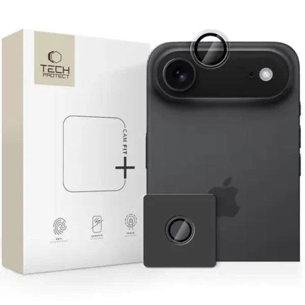 Tech-Protect Camring Fit+ transparentní / Kryt kamery / iPhone 17 Air