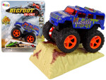 Mamido Kovové autíčko Monster Truck s rampou