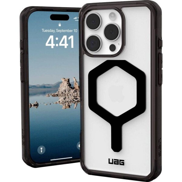 Urban Armor Gear Plyo zadní kryt na mobil Apple iPhone 16 Pro černá, transparentní 1552552, Kompatibilní s MagSafe, odolné vůči nárazům 114480114040
