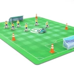 Ozobot Challenge Mat: Fotbal podložka pro STEAM výuku