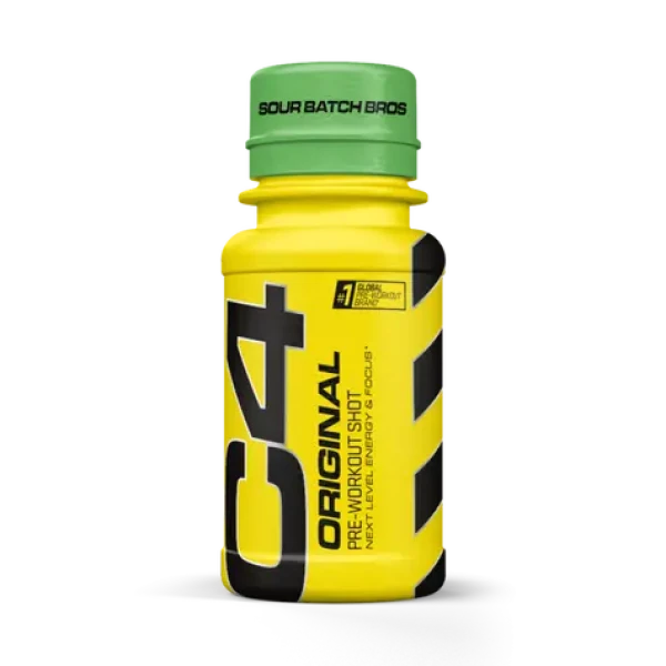 C4 Original PWO Shot - Cellucor (sour batch bros, 60 ml) (94870-2-60ml-sourbatchbros)