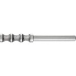 PFERD 21214183 frézovací kolík tvrdokov Špičatý kužel Délka 41 mm Vnější Ø 3 mm Pracovní délka 11 mm Ø hřídele 3 mm 1 ks