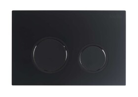 Kielle - Gemini New II Ovládací tlačítko splachování, matná černá 70230040