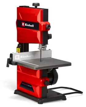 Einhell TC-SB 200+ červená / Pásová pila / 300W / hloubka řezu 80 mm / 900 m/min (4308013)