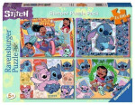 Disney: Stitch 4x100 dílků