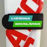 Pásek na lyže LYŽÁRNA - BRUSLÁRNA, 1ks