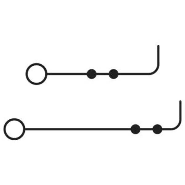Phoenix Contact 3211260 dvojitá svorka 5.2 mm pružinová svorka šedá 50 ks