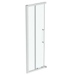 IDEAL STANDARD - i.Life Posuvné sprchové dveře, dvoudílné, 70 cm, silver bright/čiré sklo T4854EO