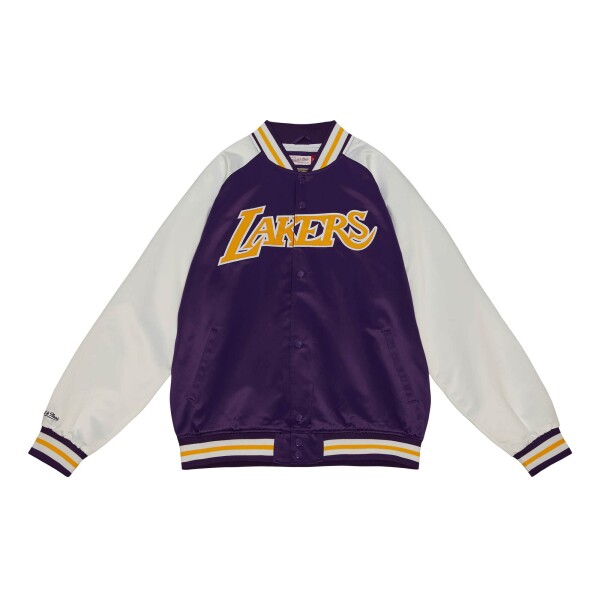 Mitchell & Ness Pánská bunda Los Angeles Lakers NBA Primetime Lightweight Satin Velikost: S