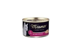 Miamor Cat Filet konzerva kuře+šunka 100g