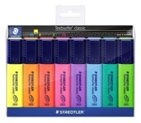 Zvýrazňovač "Textsurfer classic 364", 8 barev, 1-5mm, STAEDTLER
