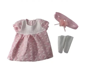 PLEJO Oblečení pro panenku růžová 40 - 43 cm