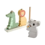 Mattel Fisher Price dřevěná skládačka zvířátka
