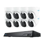 Reolink NVS16-8MD8 - RLK16-800D8 / kamerový set / 8x kamera / 3840 x 2160 / IP67 / LAN WAN HDMI / PoE (6975253983933)