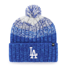 47 Brand Pánská zimní čepice Los Angeles Dodgers MLB Cascade ’47 CUFF KNIT Royal