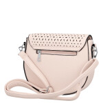 Moderní dámská koženková crossbody kabelka Lydie, růžová