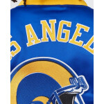 Mitchell Ness NFL Heavyweight Satin Jacket Los Angeles Rams OJBF3413-LARYYPPPROYA pánské