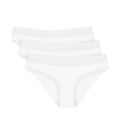 Dámské kalhotky Feel of Modal Tai 3P - WHITE - bílé 0003 - TRIUMPH WHITE M