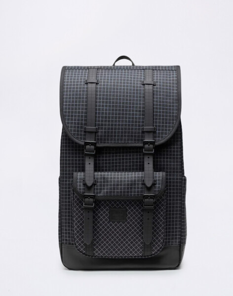 Batoh Herschel Supply Little America™ Grid Black/Black