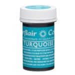 Sugarflair Gelová barva potravinářská Tyrkysově modrá (turquoise) 25g