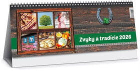 Zvyky a tradície 2026 - stolový kalendár