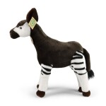 Plyšová okapi 32 cm, ECO-FRIENDLY