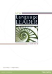 New Language Leader Pre-Intermediate Coursebook, 1. vydání - Gareth Rees