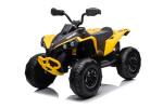 Mamido Dětská elektrická čtyřkolka Can-Am Renegade | R/C | 180W | 4x4 | 12V14Ah | EVA žluté