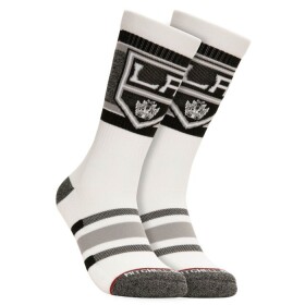 Mitchell & Ness Pánské ponožky Los Angeles Kings Nhl Cross Bar Crew Socks Velikost: L/XL (43-48)