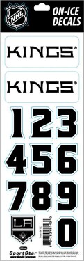 Sport Star Samolepky na helmu Los Angeles Kings NHL Decals