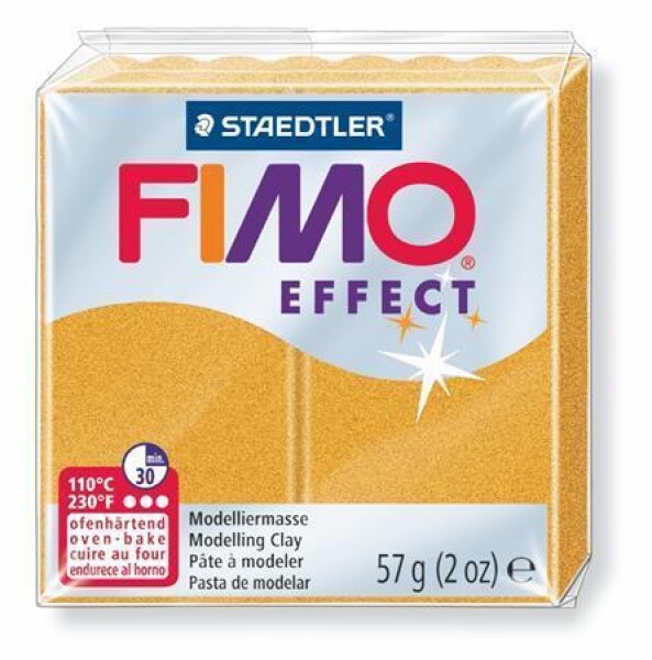 Staedtler FIMO Effect se třpytkami 56 g zlatá