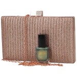 Luxusní psaníčko MOON Sillasia, růžové