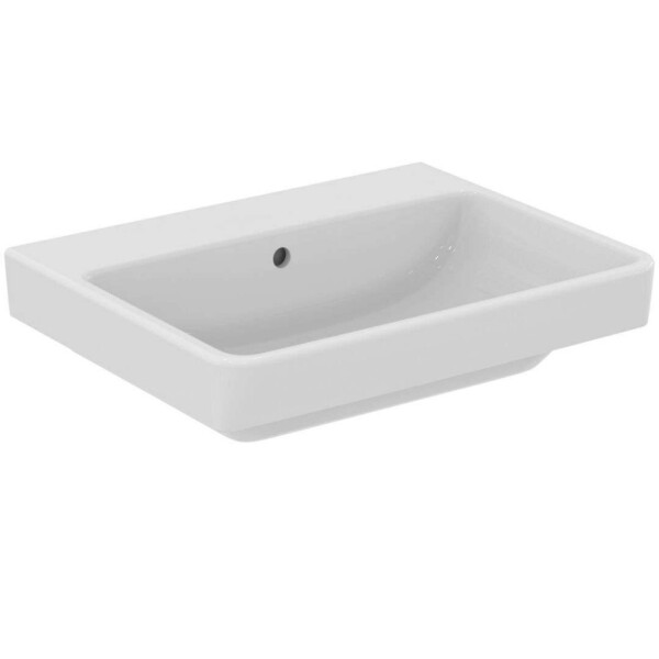 IDEAL STANDARD - i.Life B Umyvadlo 60x48 cm, s přepadem, bez otvoru pro baterii, bílá T684501