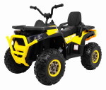 Mamido Dětská elektrická čtyřkolka ATV Desert 4x4 žlutá