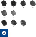Staedtler Staedtler, 61 100C, Charcoal Set, sada grafitových tužek a uhlů Mars Lumograph s příslušenstvím, 12 ks