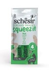 Schesir Cat kapsa Squeez It Kuře krém 4x15g