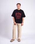 Tričko Carhartt WIP S/S Hackwork T-Shirt Black heavy stone wash