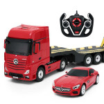 Rastar Actros & Mercedes 1:24 červená