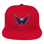 Outerstuff Dětská Kšiltovka Washington Capitals Logo Flatbrim Snapback