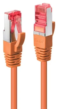 Lindy S/FTP Cat6 3m oranžová / Patch kabel / RJ45-RJ45 / PVC (47810)