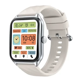 Zeblaze GTS 4 stříbrná / Chytré hodinky / 1,94" AMOLED / Bluetooth volání / IP68 (GTS 4 Silver)