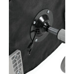 Dětská židle, výškově nastavitelná, zelená síťovina, KA-K2008 GRN