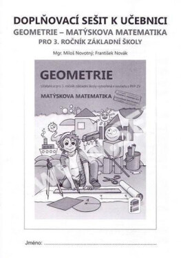 Doplňkový sešit učebnici Geometrie