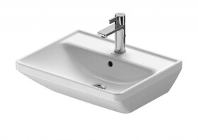 DURAVIT - D-Neo Umyvadlo 55x44 cm, 1 otvor pro baterii, bílá 2366550000