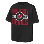 Outerstuff Dětské tričko New Jersey Devils NHL Shot Speed Short Sleeve Elevated Velikost: Dětské L (158 – 164)