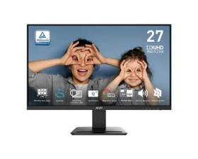 27" MSI PRO MP273UDE černá / UHD / IPS / 16:9 / 4ms / 1000:1 / 300cd-m2 / HDMI+DP / VESA (9S6-3PB4CH-209)