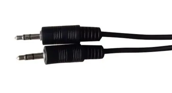 MicroConnect Slim audio kabel 3-pin Jack 3.5mm - Jack 3.5mm 10m černá (AUDLL10)