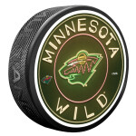 Mustang Puk Minnesota Wild NHL Neon